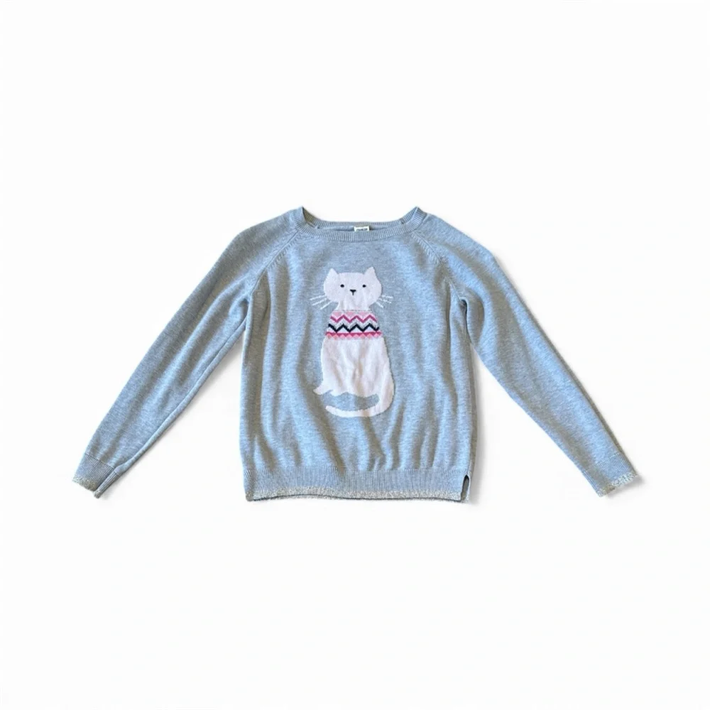 OshKosh B'gosh Gray Knit Sweater